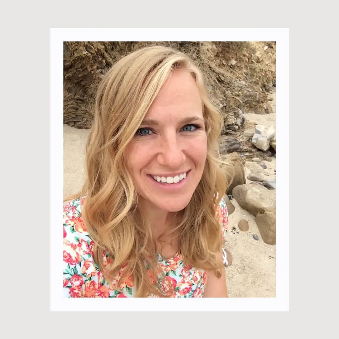 Recreational Therapist Shaunna Nordstrom With A Sandy Beach In The Background