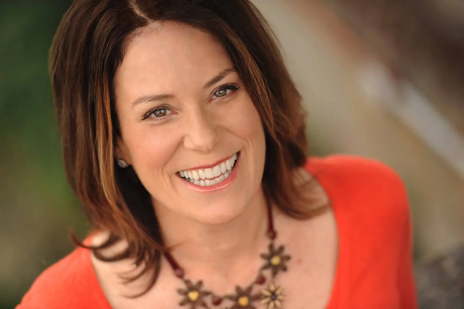 Energy healer Martha Nicholson smiling